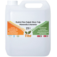 Kudret Narı Soğuk Sıkım Yağı Momordica charantia 25 litre
