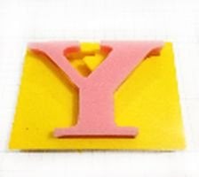 Σαπούνι σιλικόνης Letter Y και φόρμα αρωματισμένης πέτρας
