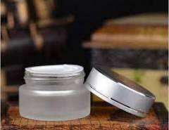 Gümüş Buzlu Cam Krem Kavanozu 50 ml 576 Adet