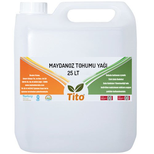 Maydanoz Tohumu Yağı Soğuk Sıkım Petroselinum sp. 25 litre