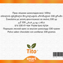 Toz Fındıklı Çikolata Aroması 100 g