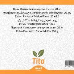 Toz Fantastik Kavun Aroması 20 kg