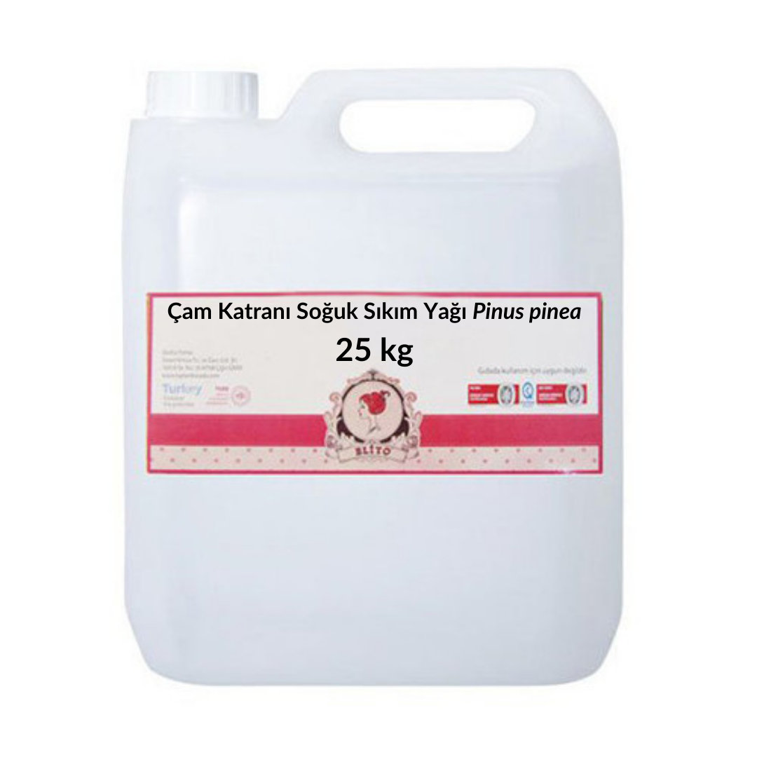 Çam Katranı Soğuk Sıkım Yağı Pinus pinea 25 kg