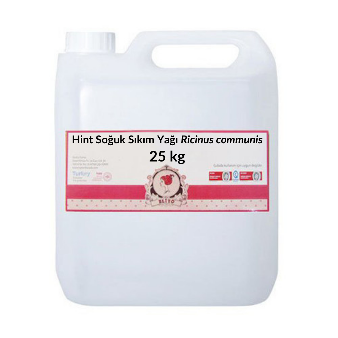 Hint Soğuk Sıkım Yağı Ricinus communis 25 kg