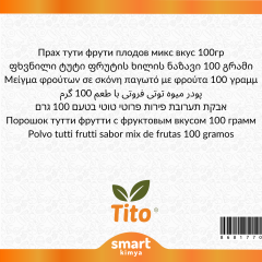 Toz Tutti Frutti Meyve Karışımı Aroması 100 g