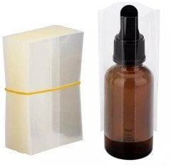Mini Cam Şişe Koruma Jelatini 50 ml Uyumlu 100 Adet