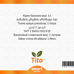 Muzlu Krema Aroması 1 litre