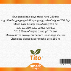 Beyaz Çikolatalı Mocha Latte Aroması 250 ml