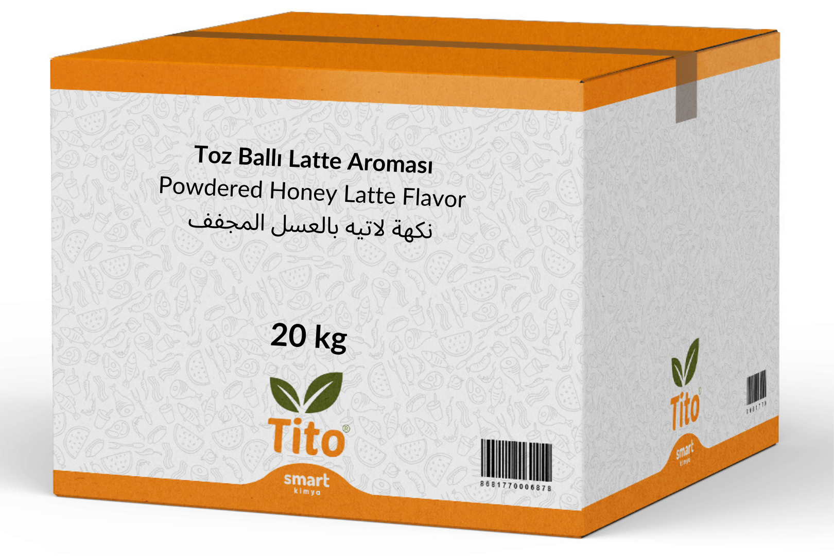 Toz Ballı Latte Aroması 20 kg