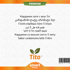 Premium Kakuleli Latte Aroması 5 litre