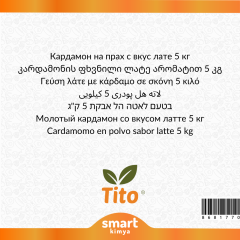 Toz Kakuleli Latte Aroması 5 kg