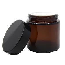 Amber Renkli Cam Krem Kavanozu 100 ml 1260 Adet
