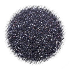 Siyah Renkli Toz Şeker Sanding Sugar 1 kg