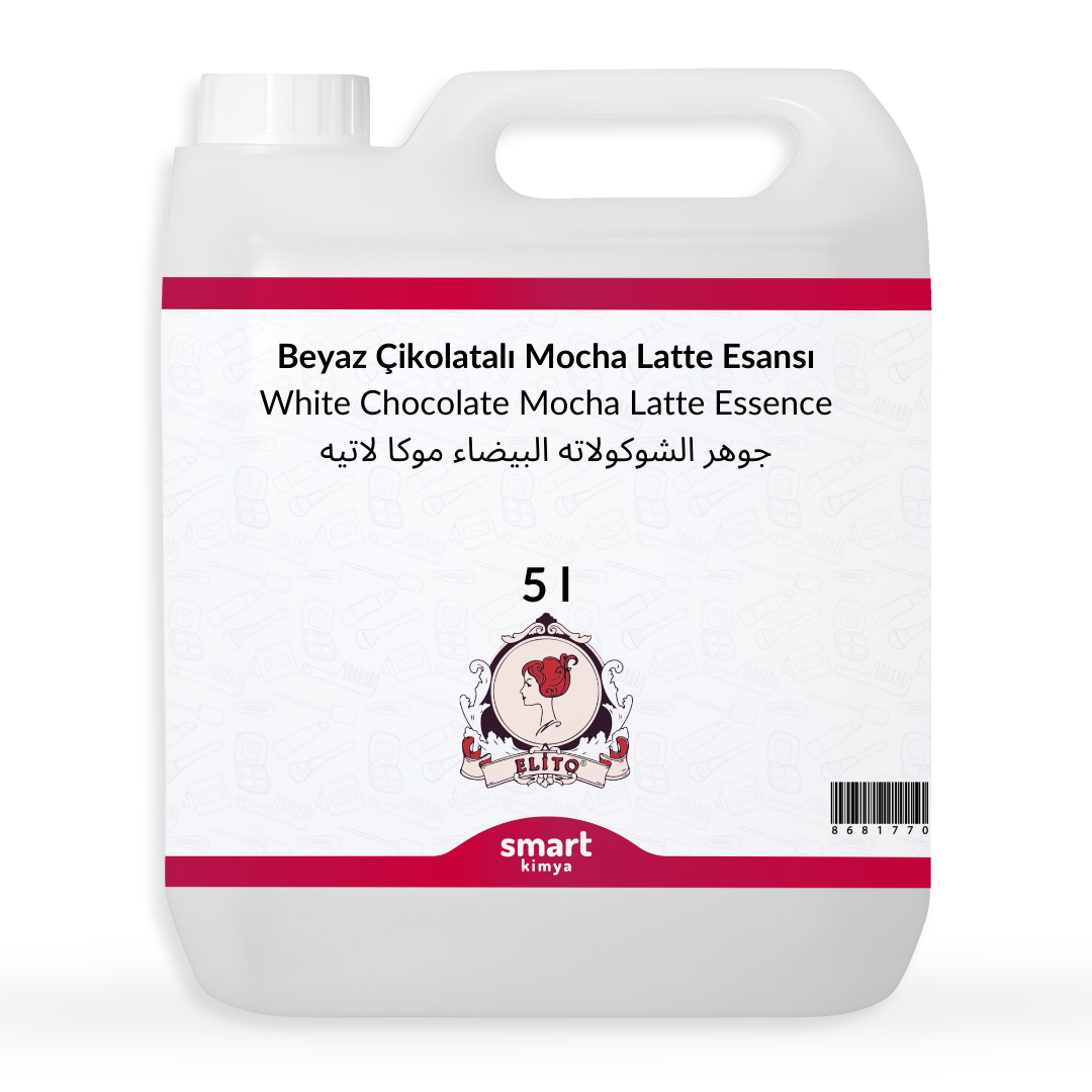Beyaz Çikolatalı Mocha Latte Esansı 5 litre