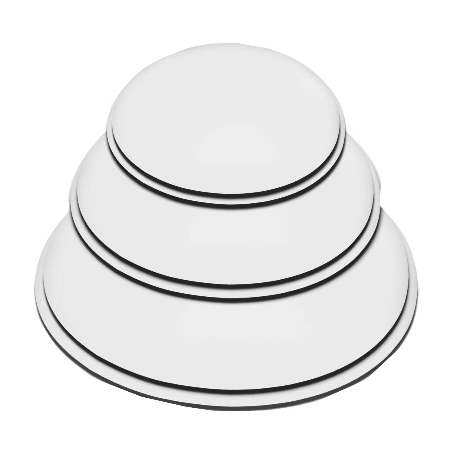 Ahşap Yuvarlak Pasta Altlığı 40 cm