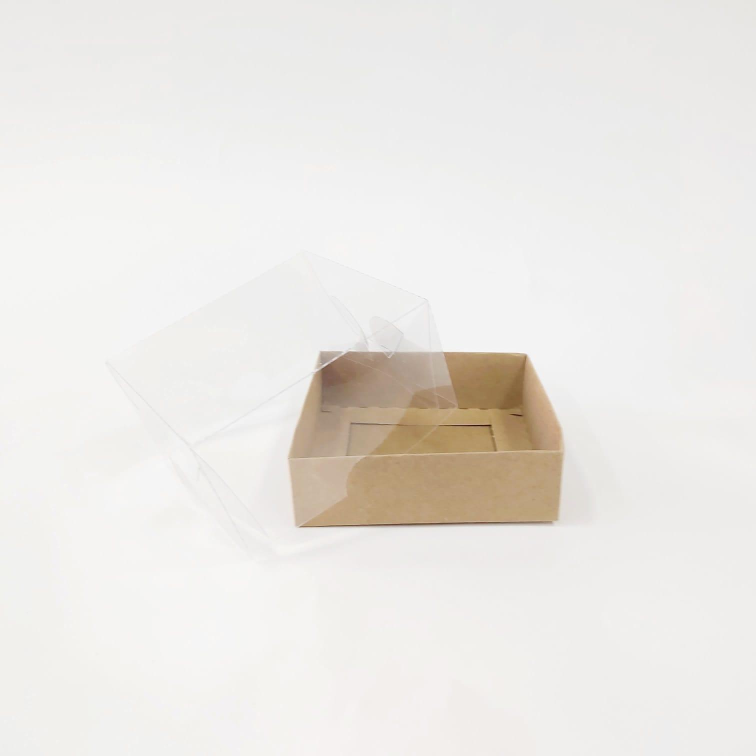 Kraft Asetat Kutu 10x10x5 cm 10 Adet