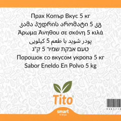 Toz Dereotu Aroması 5 kg