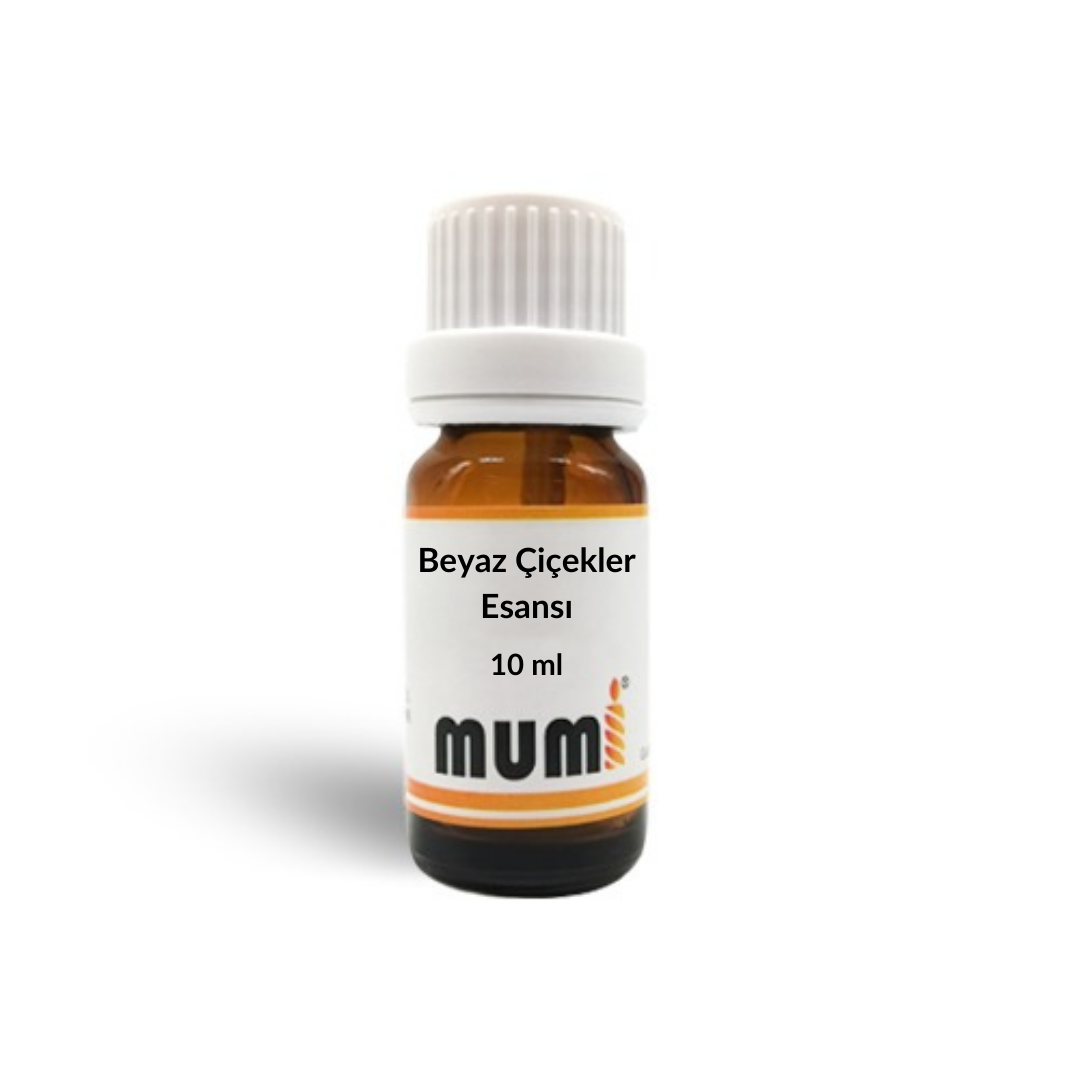 Beyaz Çiçekler Mum Esansı 10 ml