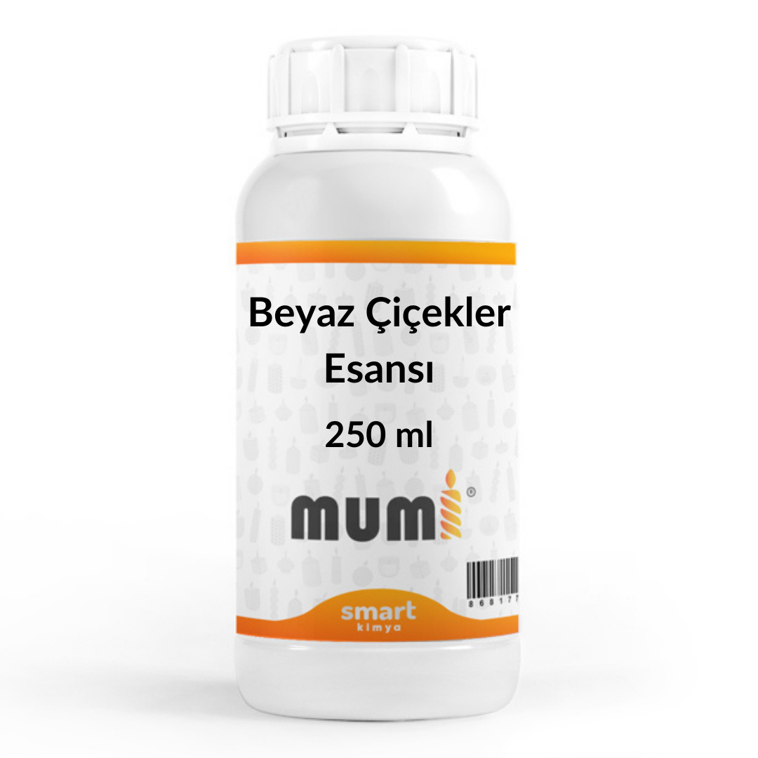 Beyaz Çiçekler Mum Esansı 250 ml