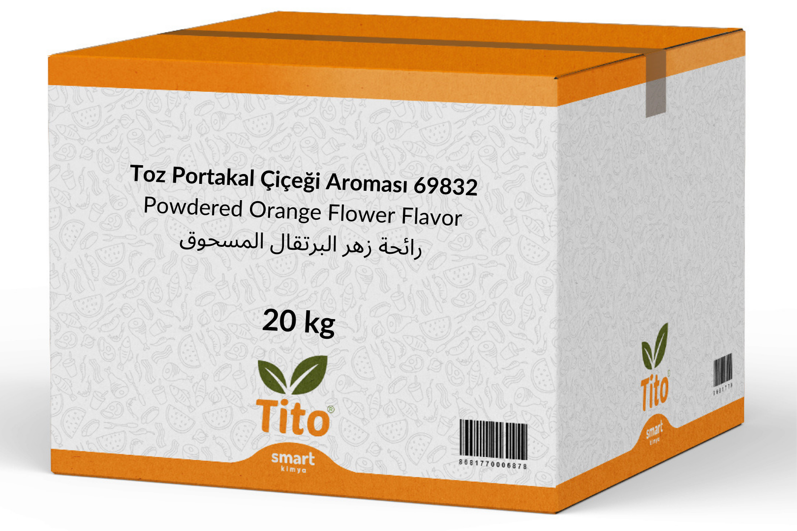 Toz Portakal Çiçeği Aroması 69832 20 kg