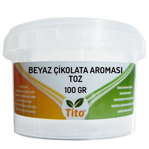 Toz Beyaz Çikolata Aroması 100 g