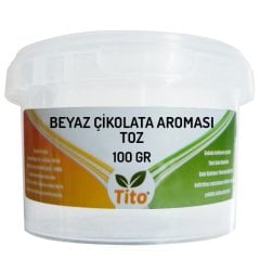 Toz Beyaz Çikolata Aroması 100 g