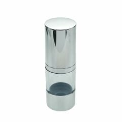 Gümüş Airless Krem Şişesi 15 ml 300 Adet