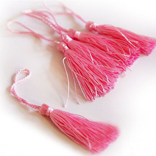 Pembe Püskül 10 Adet