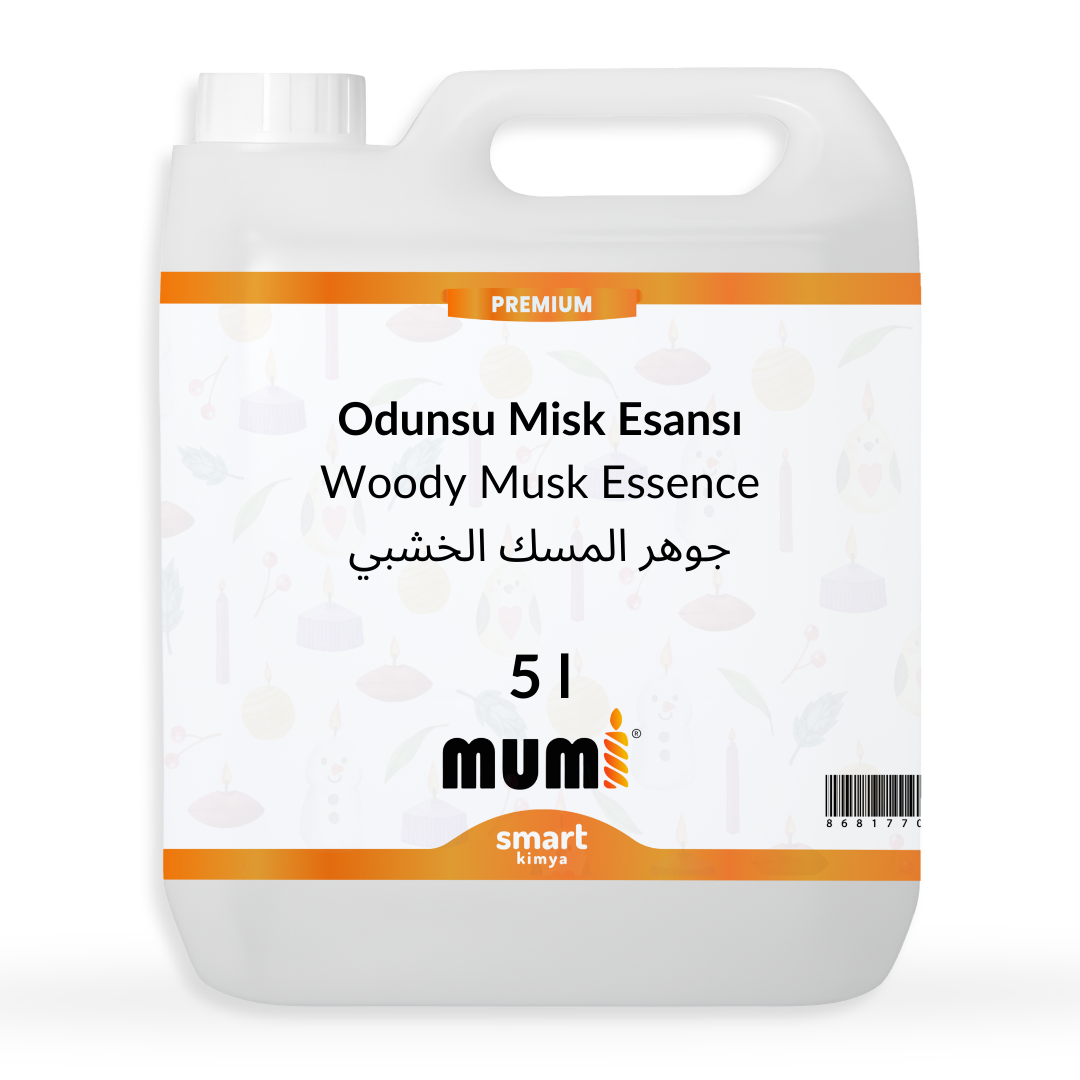 Premium Odunsu Misk Mum Esansı 5 litre
