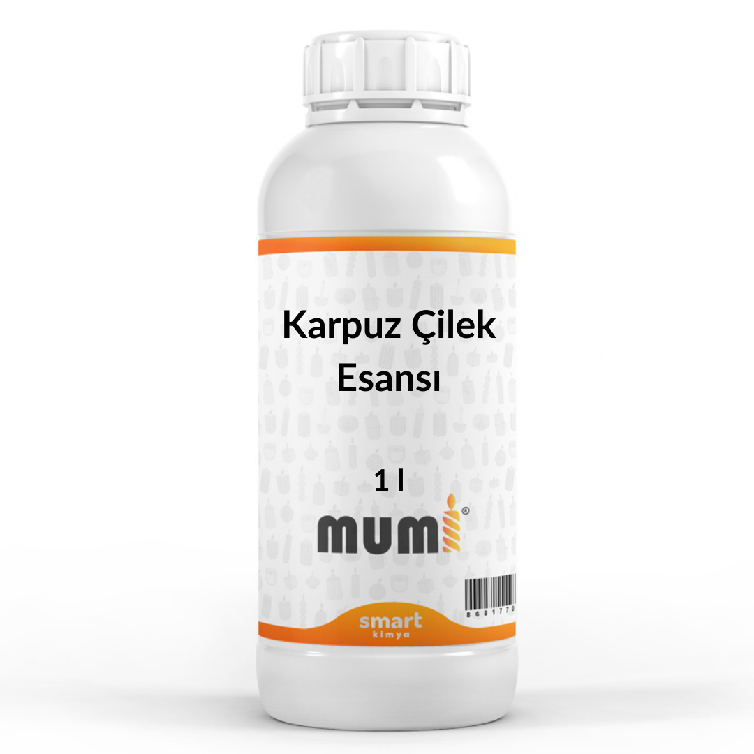 Karpuz Çilek Mum Esansı 1 litre