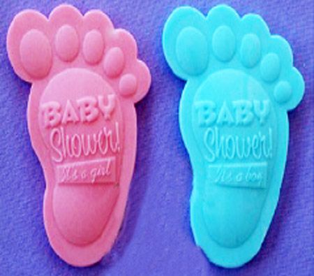 Silikon Baby Shower Bebek Ayağı Cupcake Süs Kalıbı