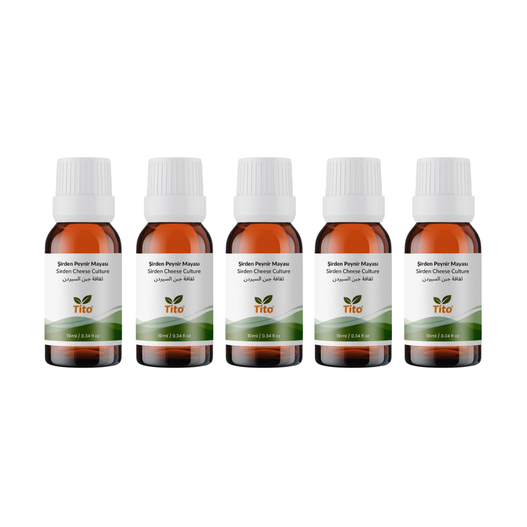 Şirden Peynir Mayası 10 ml 5 adet
