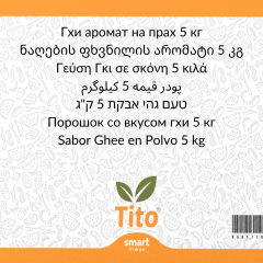 Toz Sade Yağ Aroması 5 kg