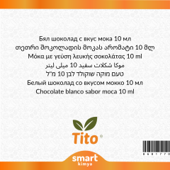 Beyaz Çikolatalı Mocha Aroması 10 ml