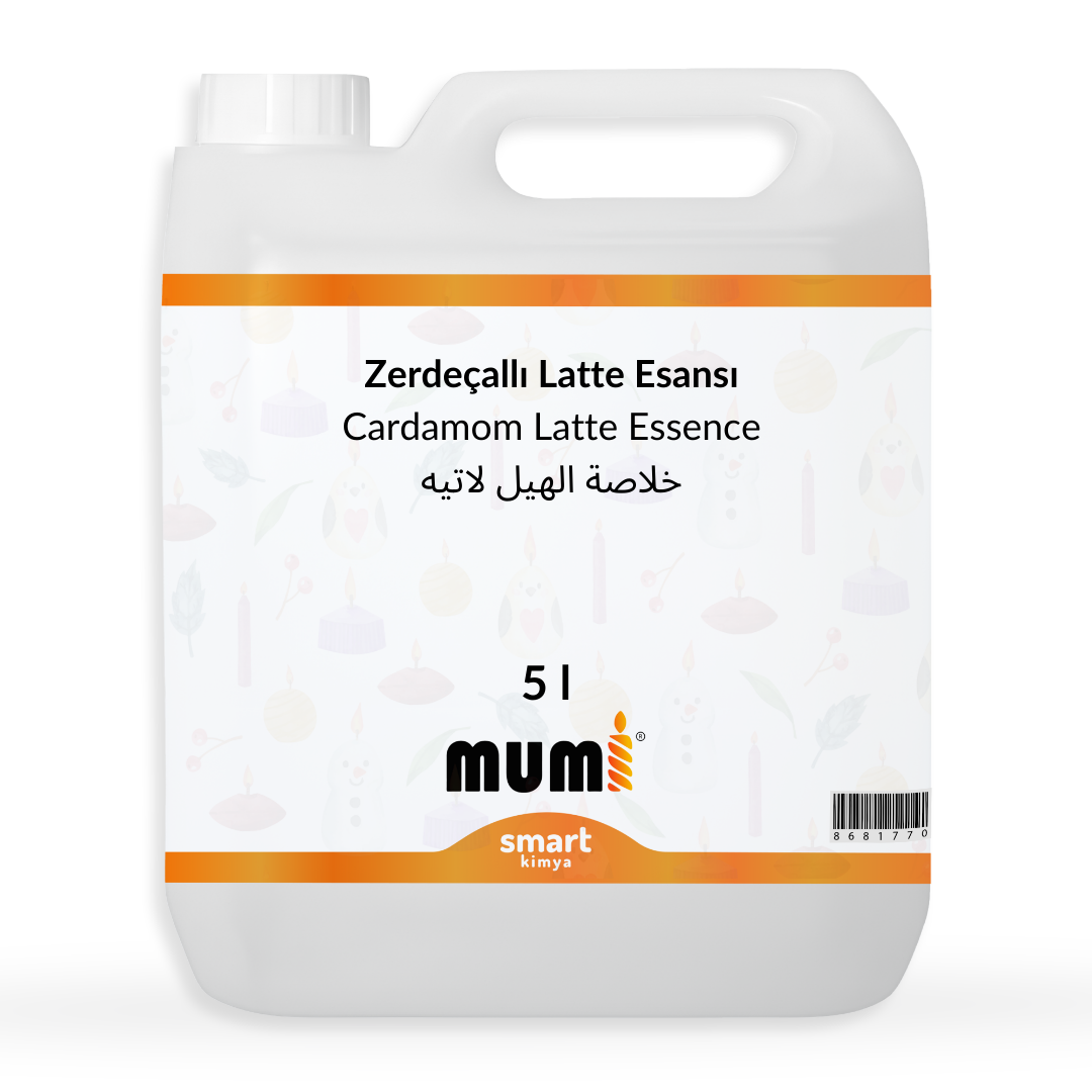 Zerdeçallı Latte Mum Esansı 5 litre