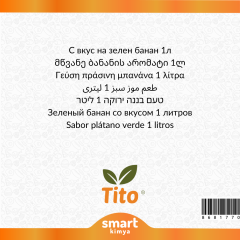 Yeşil Muz Aroması 1 litre