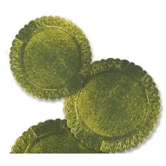 Altın Karton Pasta Altlığı 28 cm (10 Kişilik) 100 Adet