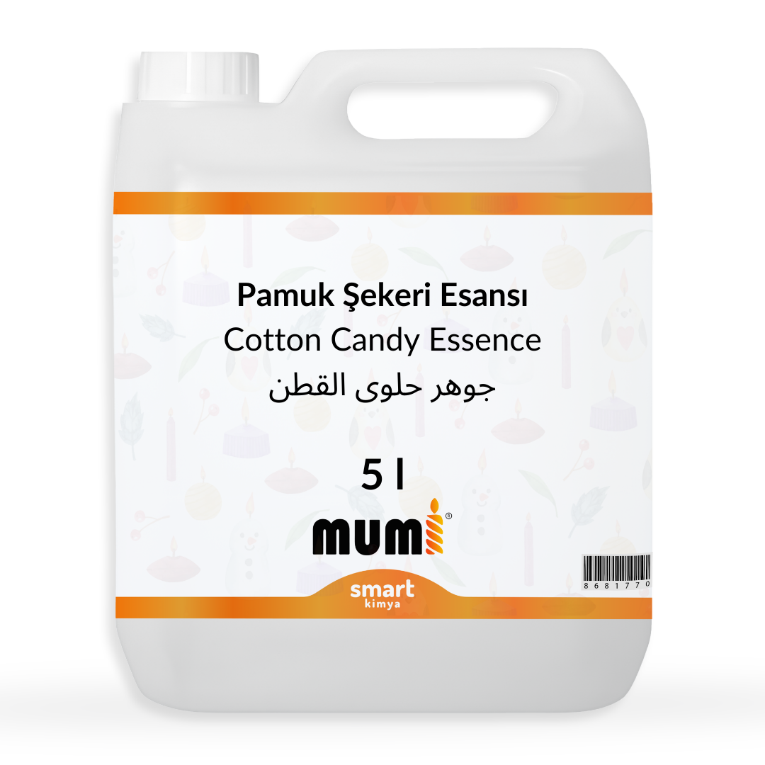 Pamuk Şekeri Mum Esansı 5 litre