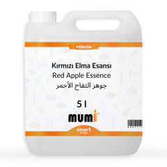 Premium Kırmızı Elma Mum Esansı 5 litre