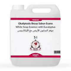 Premium Okaliptuslu Beyaz Sabun Esansı 5 litre