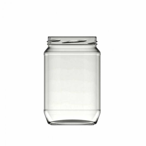 Cam Kavanoz Metal Kapaklı 720 ml 30 Adet