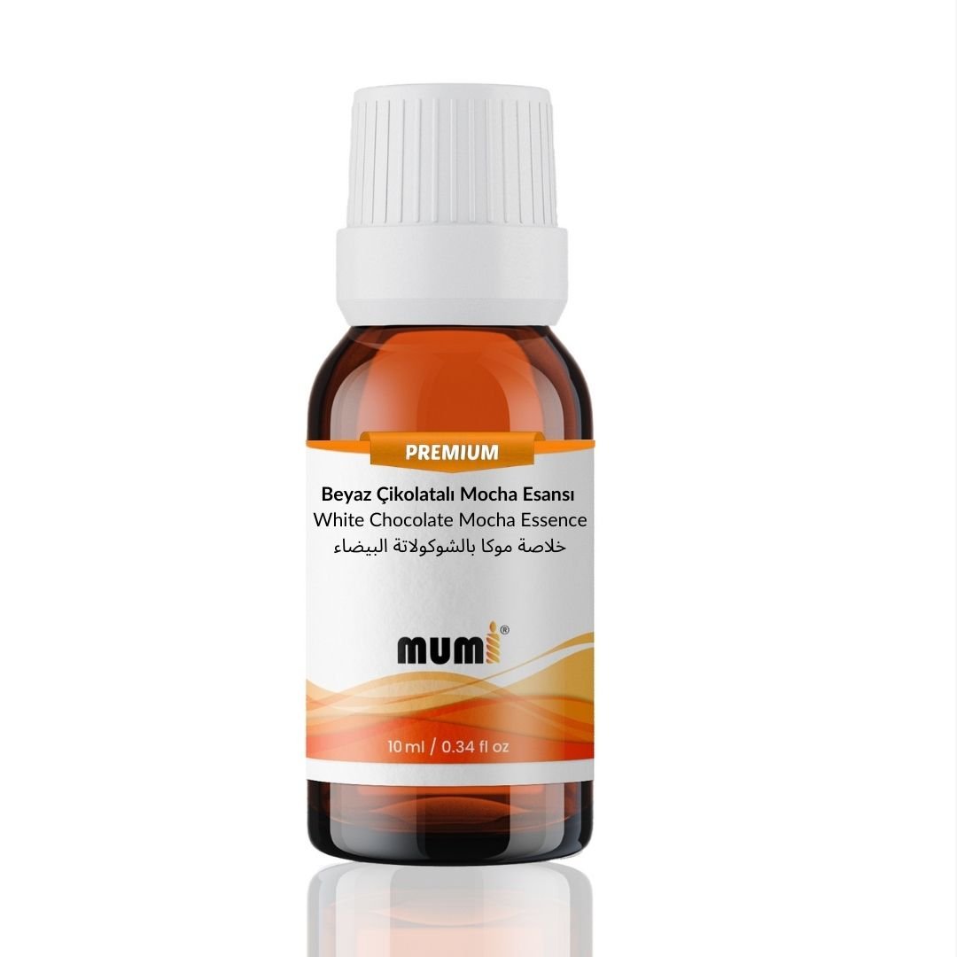 Premium Beyaz Çikolatalı Mocha Mum Esansı 10 ml