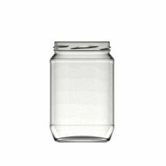 Cam Kavanoz Metal Kapaklı 720 ml 3000 Adet