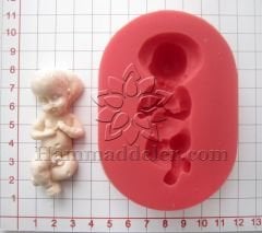 Silikon Uyuyan Bebek Kalıbı - S030