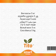 Beyaz Balmumu E901 Gıda Tipi 5 kg