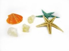 Doğal Sitrin Taşı - 2x2x2 cm