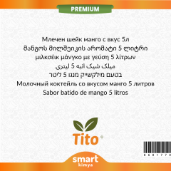 Premium Mango Milkshake Aroması 5 litre