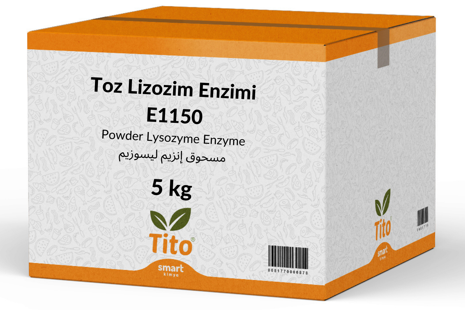 Toz Lizozim Enzimi E1105 5 kg