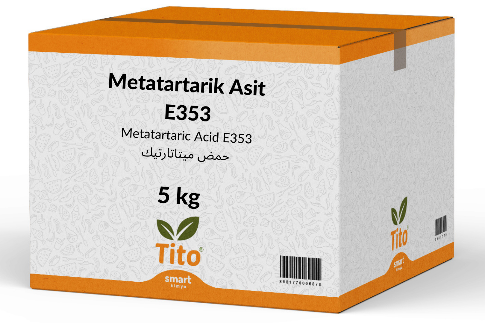 Metatartarik Asit E353 Gıda Tipi 5 kg