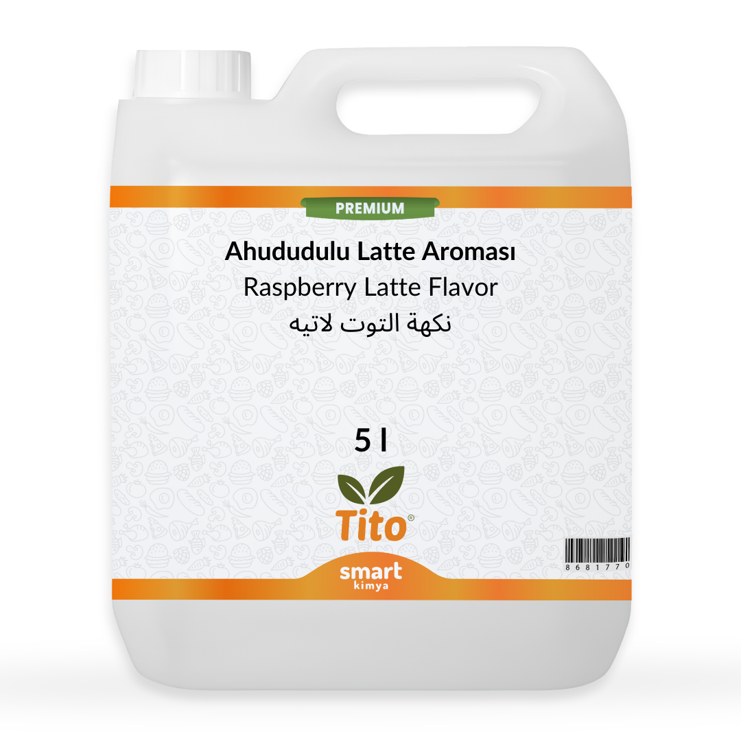 Premium Ahududulu Latte Aroması 5 litre